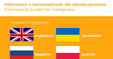 Informator o koronawirusie dla obcokrajowców [Coronavirus Guide For Foreigners]