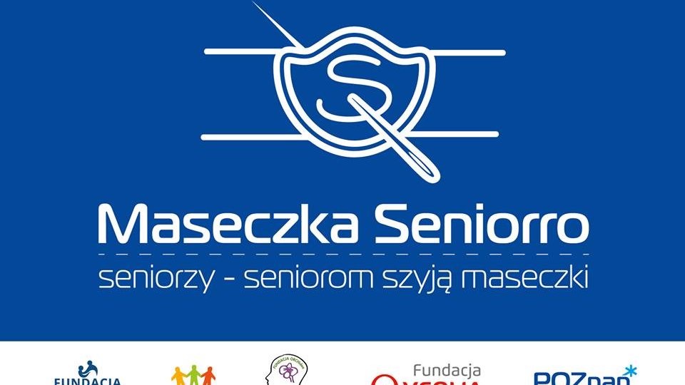 Uszyte maseczki będą dystrybuowane wśród starszych mieszkańców Poznania