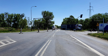 Zamknięty został środek skrzyżowania ulicy Lechickiej z Naramowicką