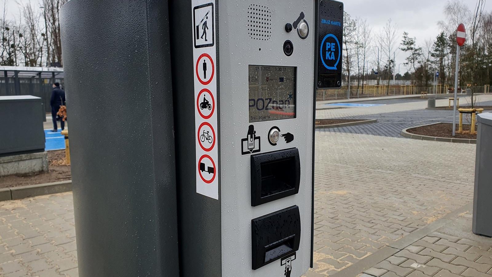 Galeria zdjęć z parkingu P&R Biskupińska