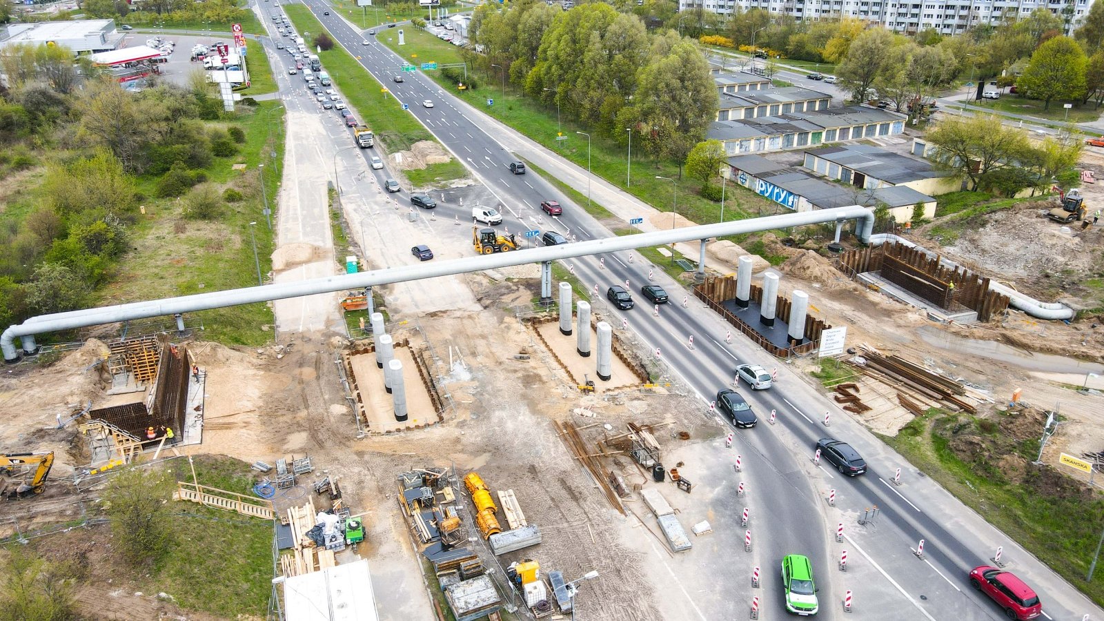 Galeria zdjęć z postępu prac przy ul. Kurlandzkiej