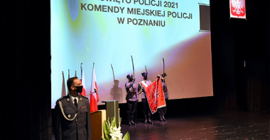 Galeria zdjęć przedstawia poznańskie obchody Święta Policji.