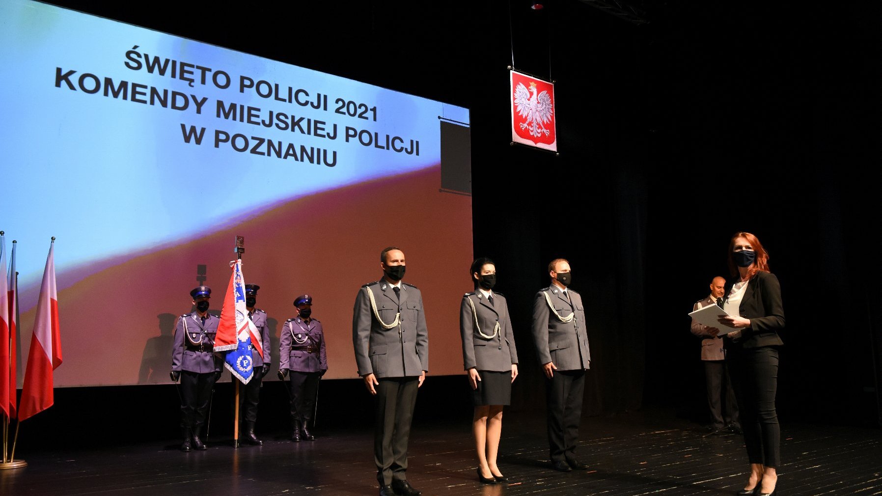 Galeria zdjęć przedstawia poznańskie obchody Święta Policji.