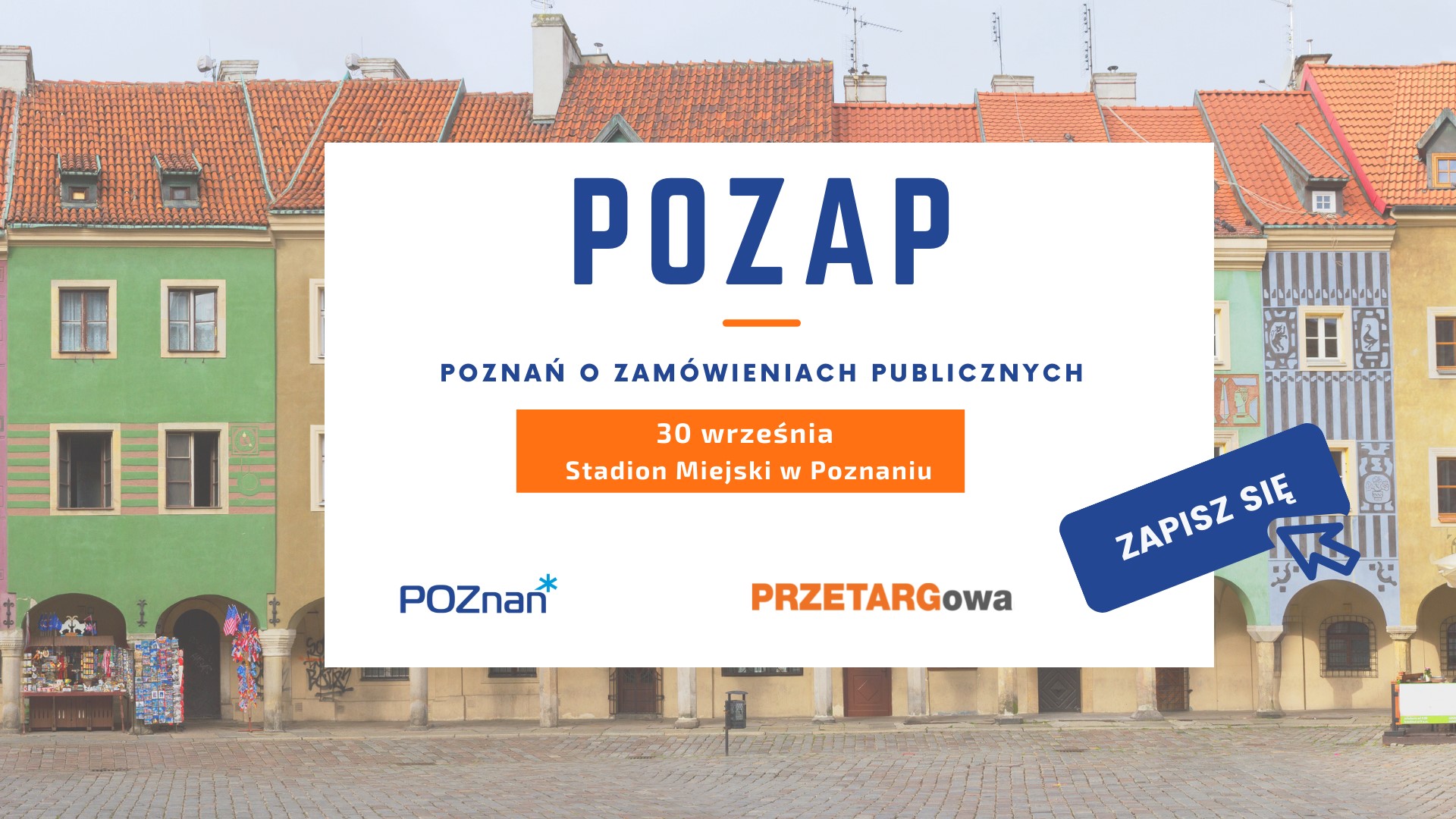 Grafika promująca POZAP - Poznań o zamówieniach publicznych. - grafika artykułu