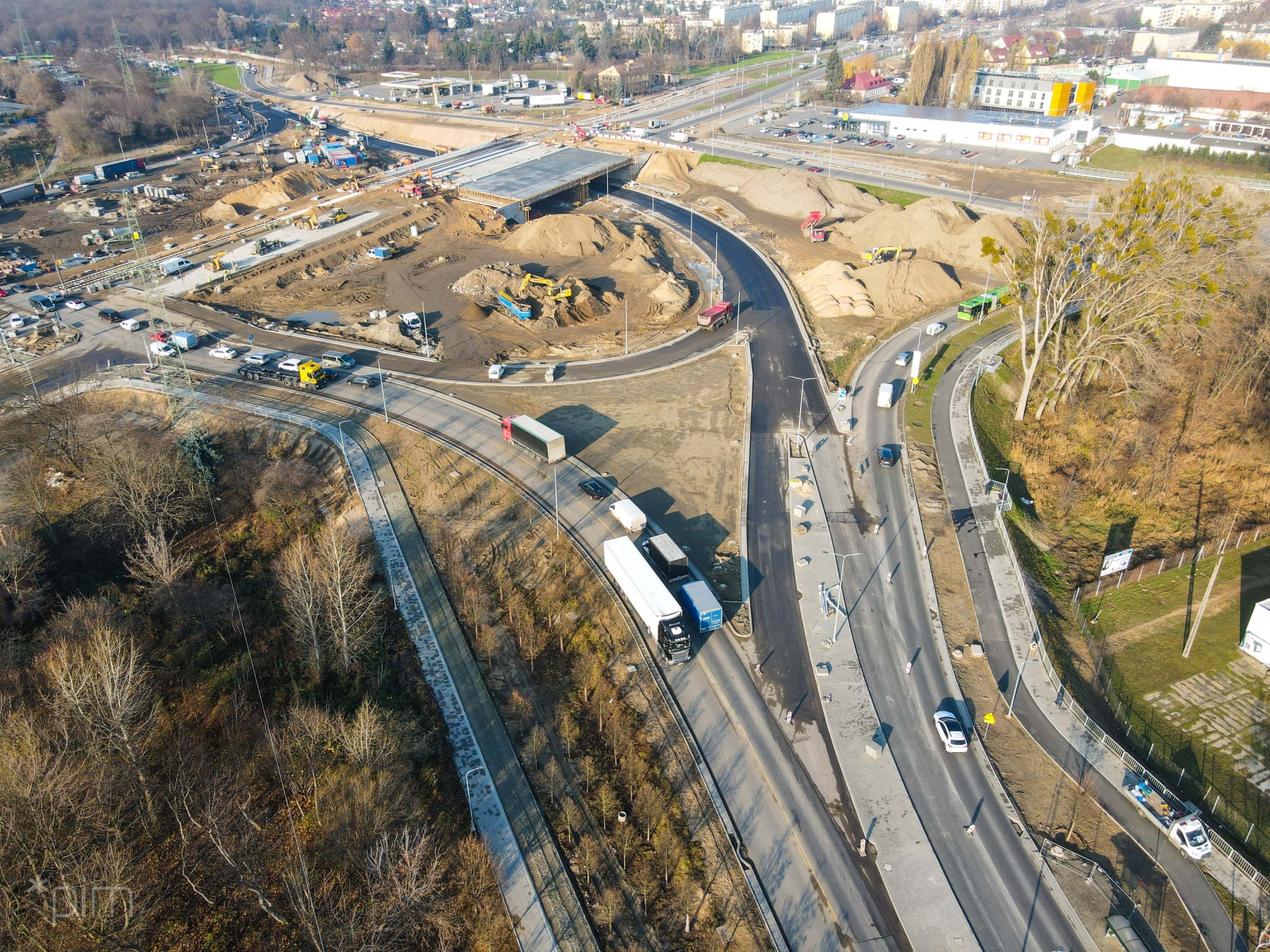 Galeria zdjęć z budowy trasy i układu drogowego na Naramowice - grafika artykułu