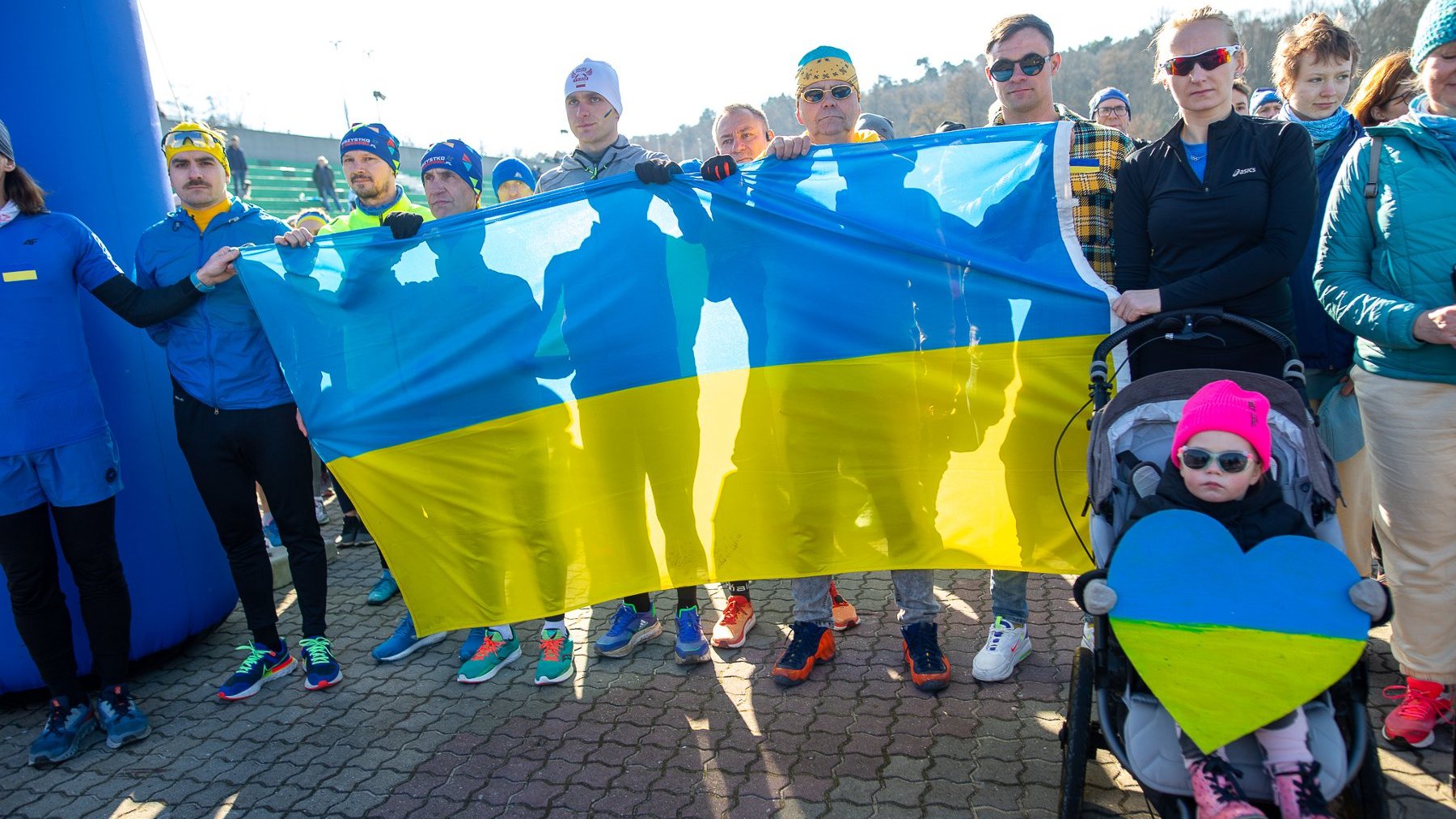 Bieg "Solidarni z Ukrainą".
