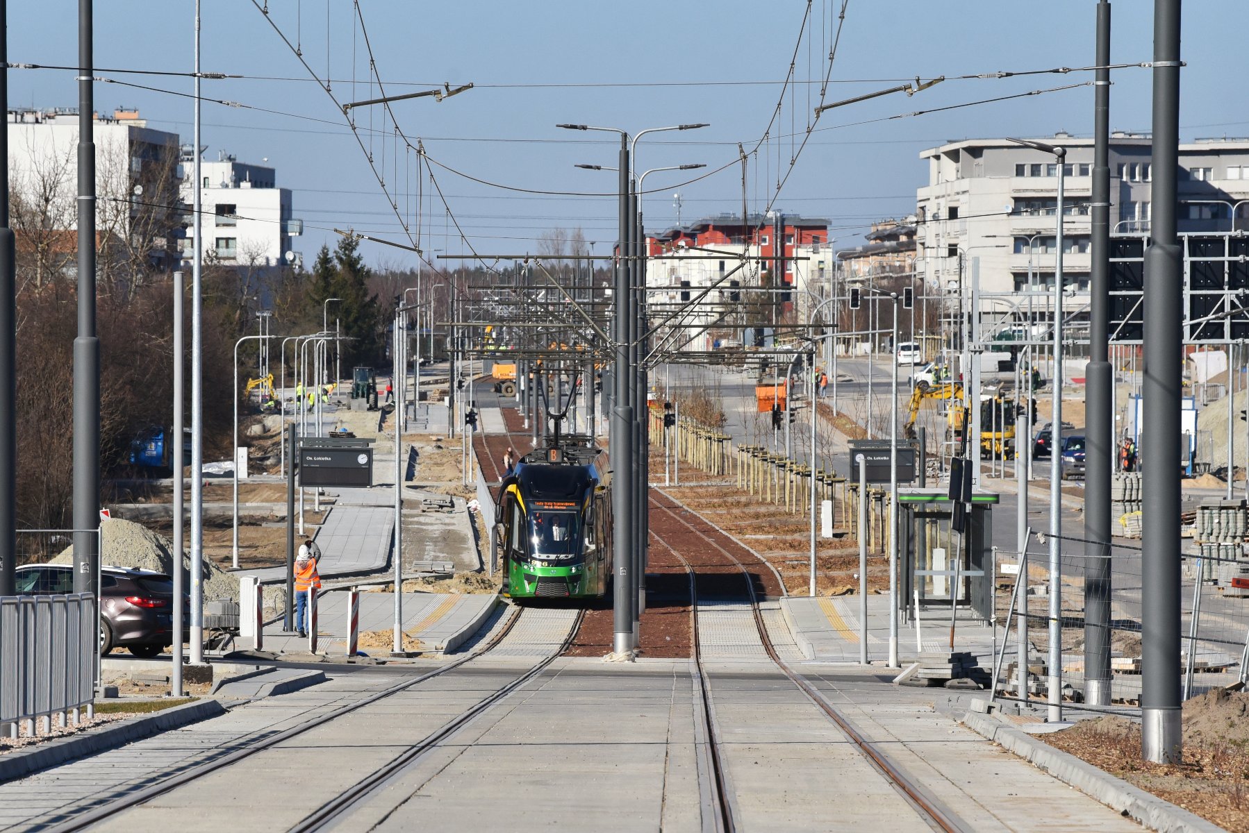 Galeria zdjęć z testów trasy tramwajowej na Naramowice - grafika artykułu