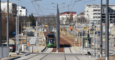 Galeria zdjęć z testów trasy tramwajowej na Naramowice