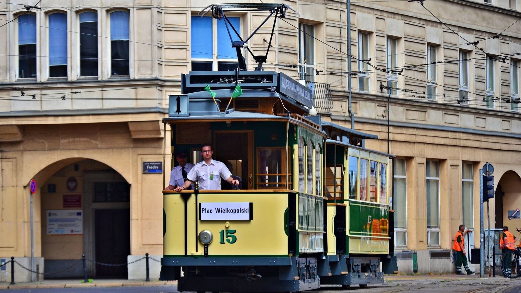 Historyczny tramwaj na ulicach Poznania - grafika artykułu