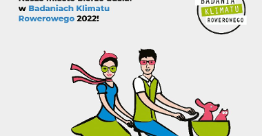 Plakat Badania Klimatu Rowerowego 2022