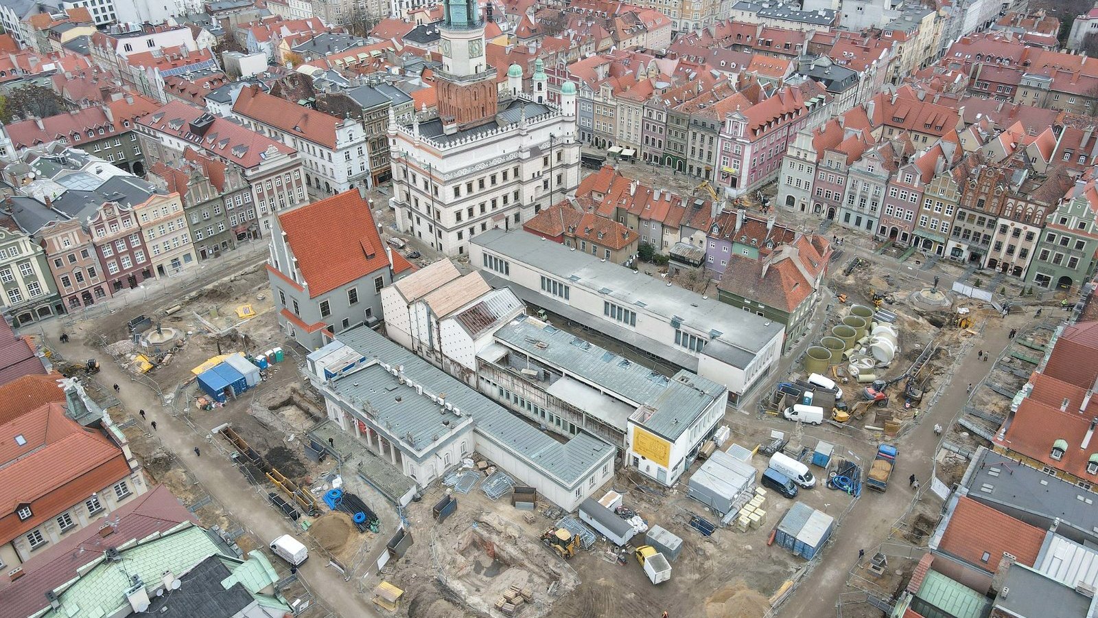 Galeria zdjęć z prac przebudowy Starego Rynku
