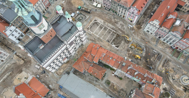 Galeria zdjęć z prac przebudowy Starego Rynku