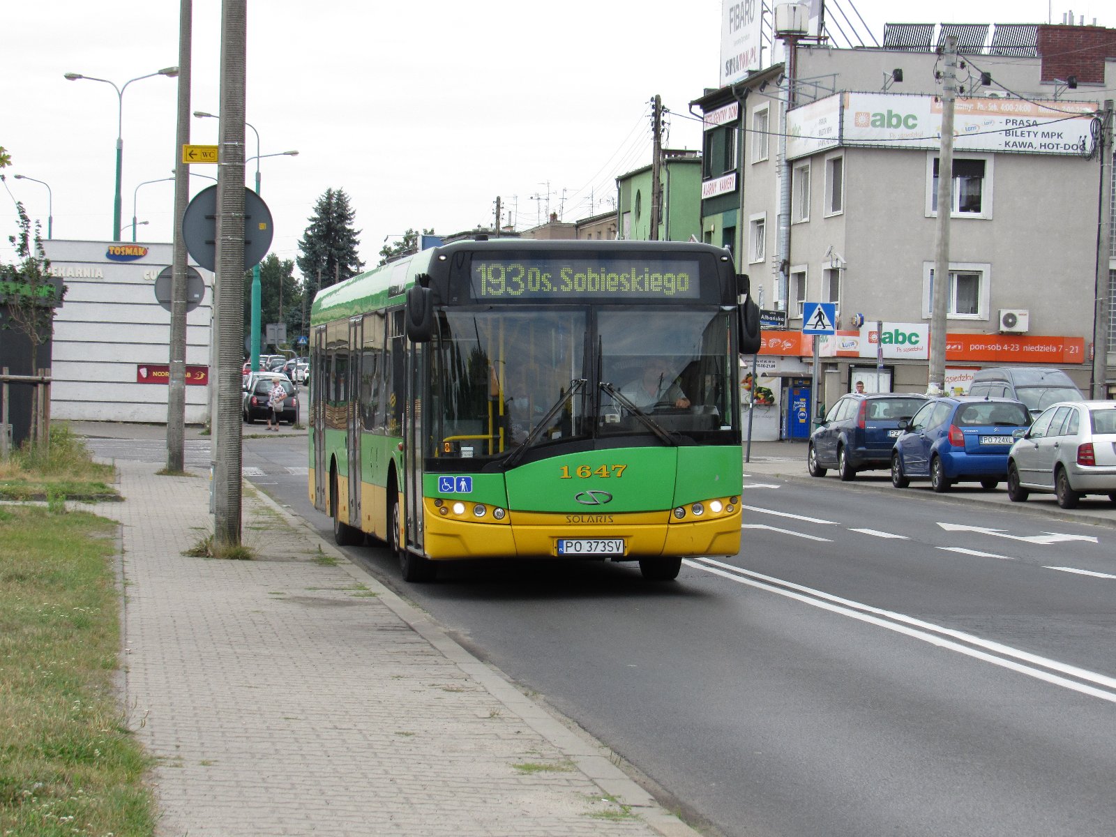 Autobus linii nr 193 - grafika artykułu