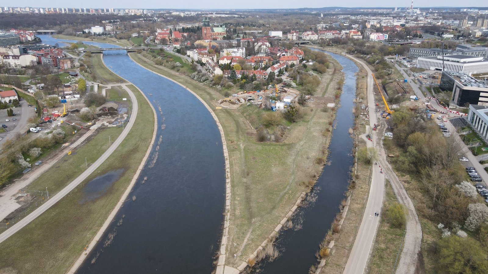 Galeria zdjęć z budowy mostów Berdychowskich