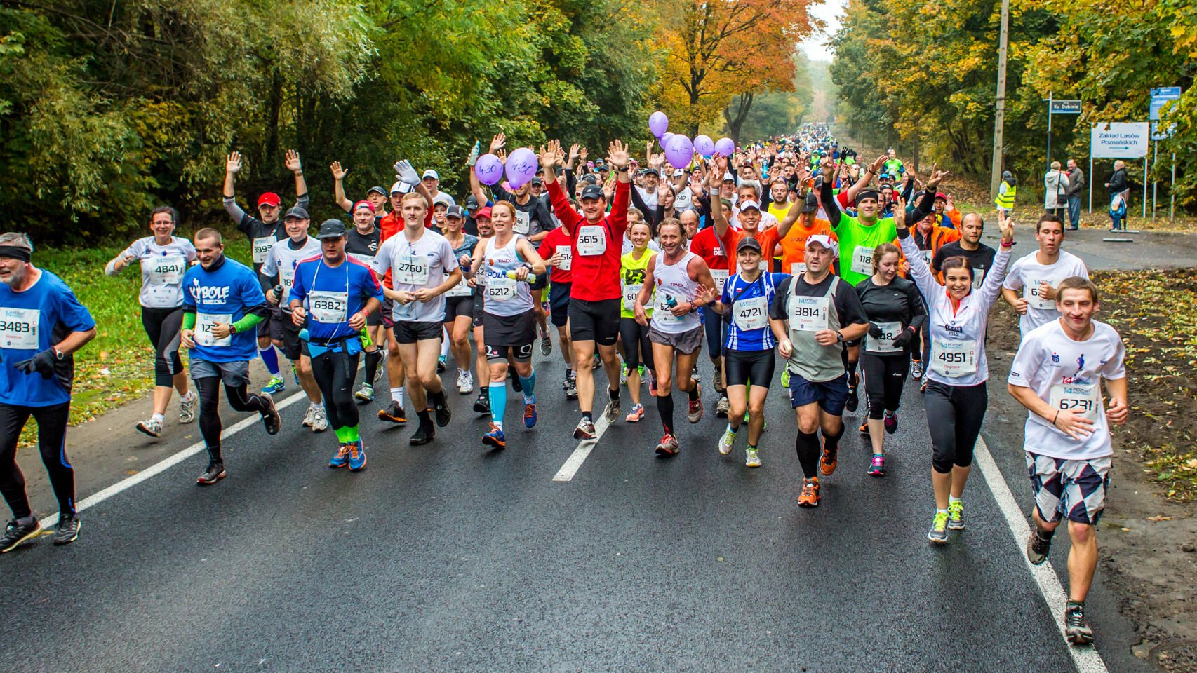 Zdjęcie z 14. Poznan Maraton - Foto: Adam Ciereszko