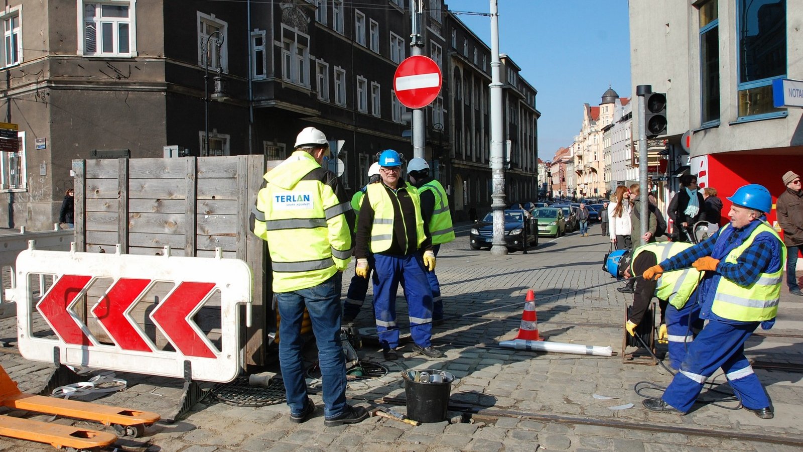 Prace na Podgórnej
