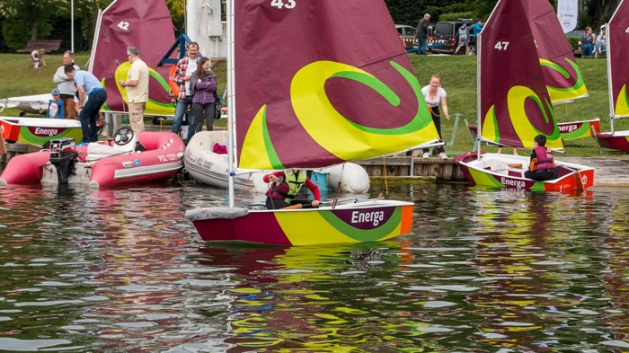Energa Sailing: trening na Kierskim fot. D. Nowicki