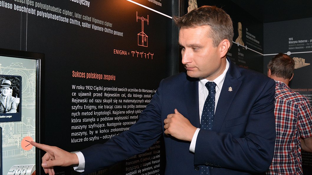 Wystawa Pogromcy Enigmy