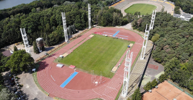 Ośrodek sportowy POSiR-u na Golęcinie, stadion lekkoatletyczny