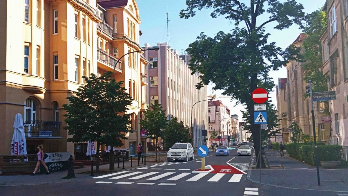 W środę po południu na ul. Mickiewicza zmieni się organizacja ruchu