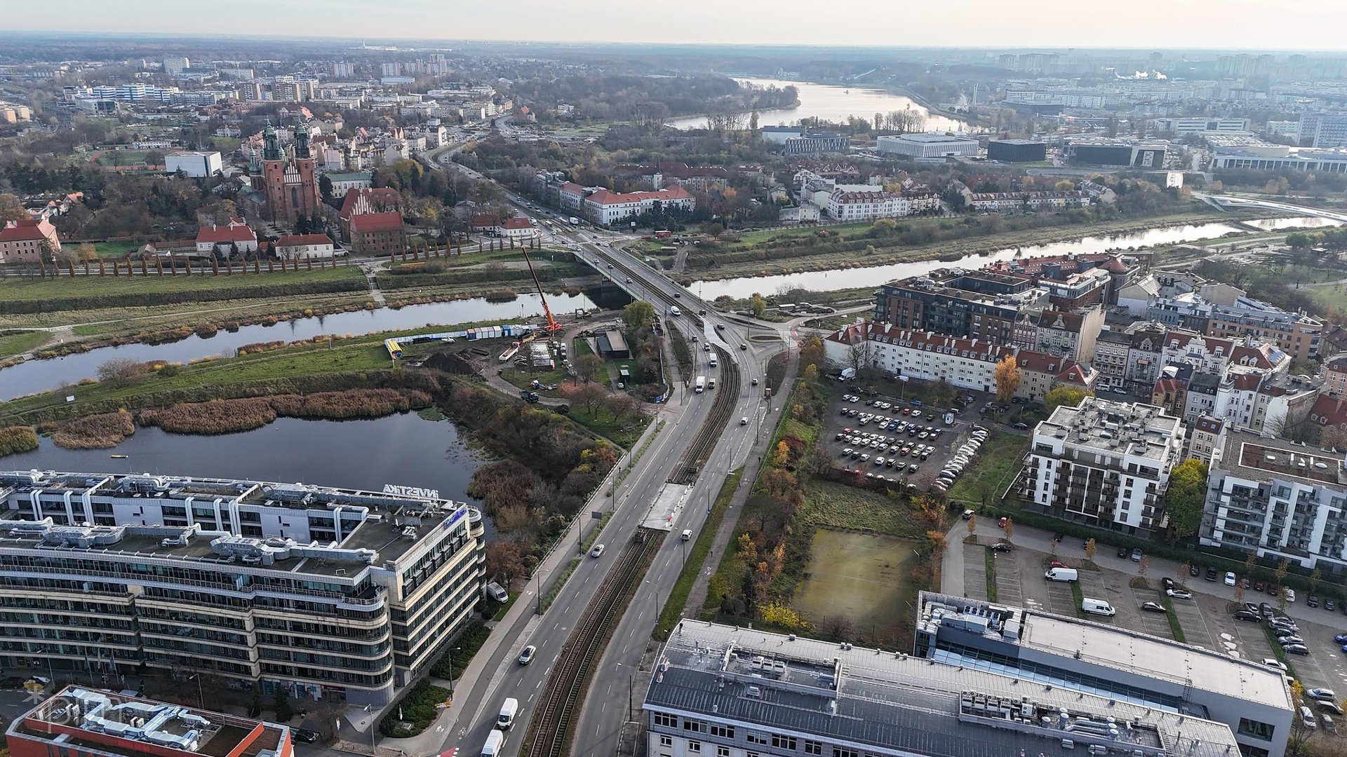 Zdjęcie z lotu ptaka ul. Estkowskiego
