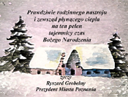 ŻYCZENIA ŚWIĄTECZNE