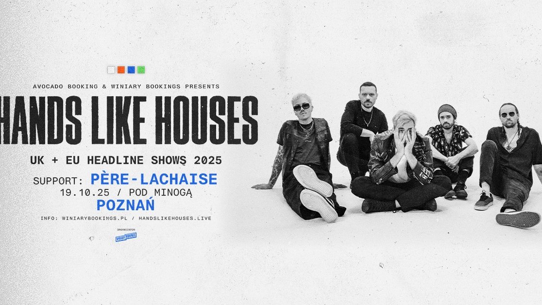 Австралійська група Hands Like Houses дасть концерт у Познані