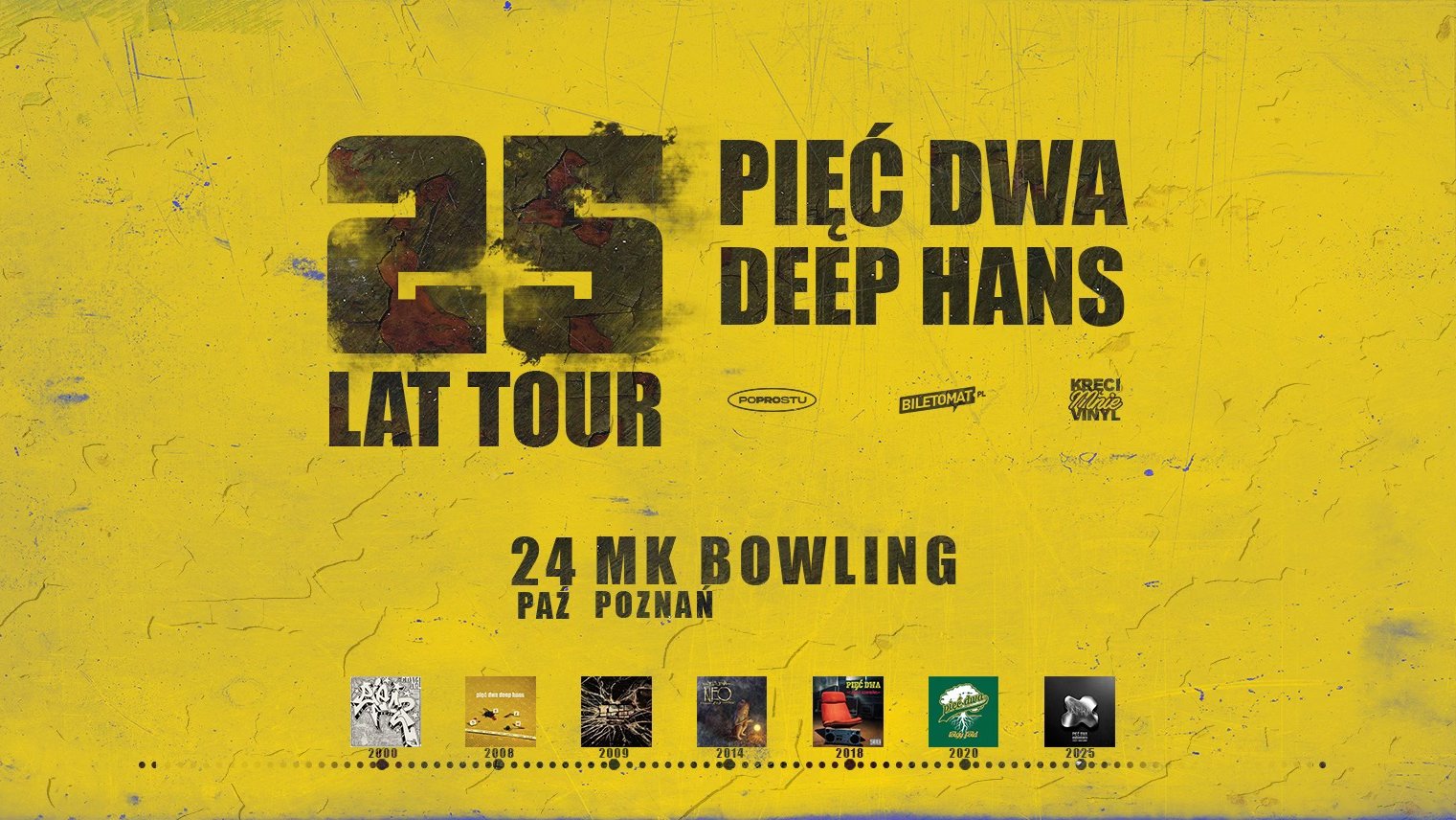 Повернення до концертної діяльності після п'яти років перерви - Ганс і Deep святкують 25 років спільної діяльності туром «25 LAT TOUR»