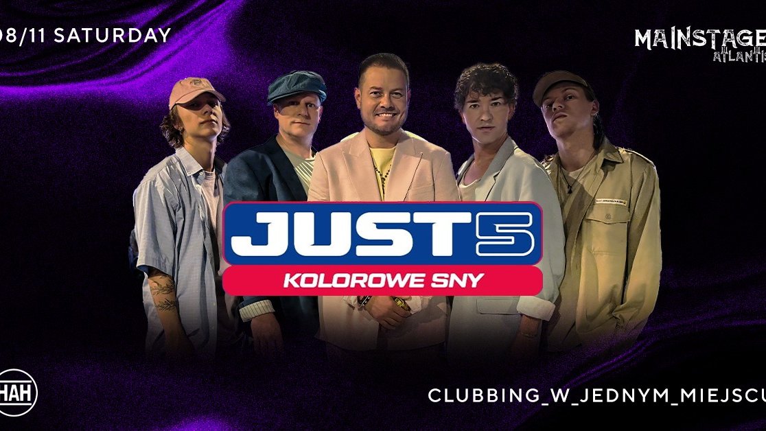 Польська бойз-бенд Just5, яка тріумфувала наприкінці 90-х років, відновила свою діяльність.
