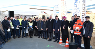 The cornerstone for new production plants has been laid