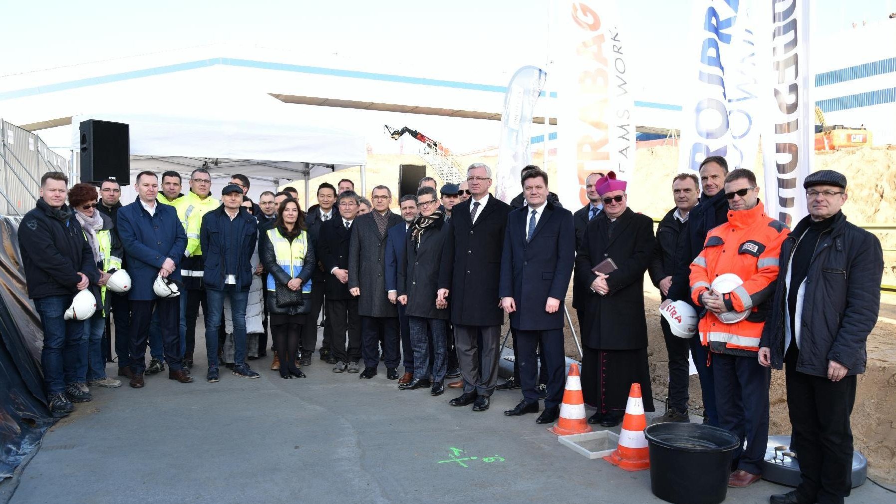 The cornerstone for new production plants has been laid