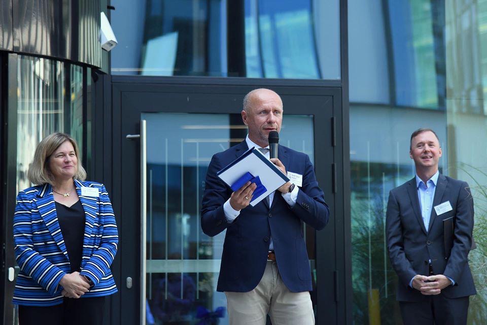 The official opening of the Franklin Templeton new office in the Nowy Rynek complex with the participation of Deputy Mayor Bartosz Guss, 2019