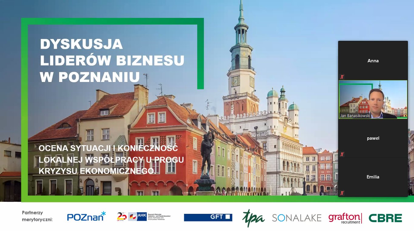 Dyskusja Liderów Biznesu | Poznań
