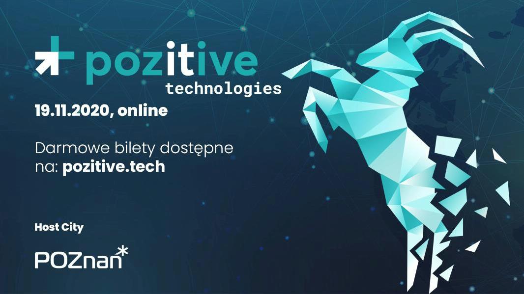 pozitive technologies 2020 odbędzie się online - grafika artykułu