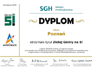 Poznań Gminą na 5 i Złotą Gminą na 5