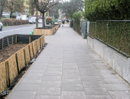 Nowe chodniki na Palacza i Łąkowej