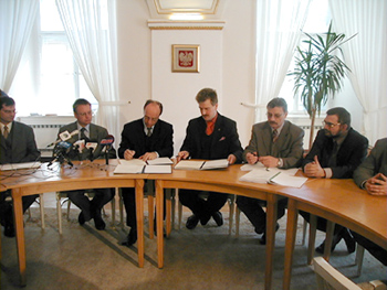 Uroczystość podpisania listu intencyjnego - grafika artykułu