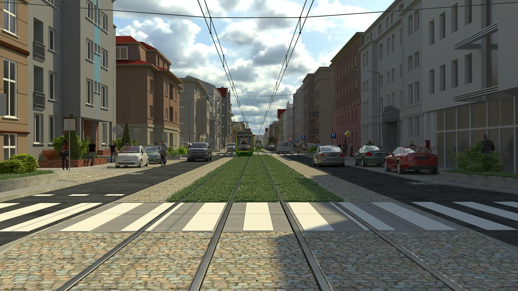 Efektem tej inwestycji, oprócz odnowy infrastruktury technicznej, będzie poprawa efektywności komunikacji zbiorowej - grafika artykułu