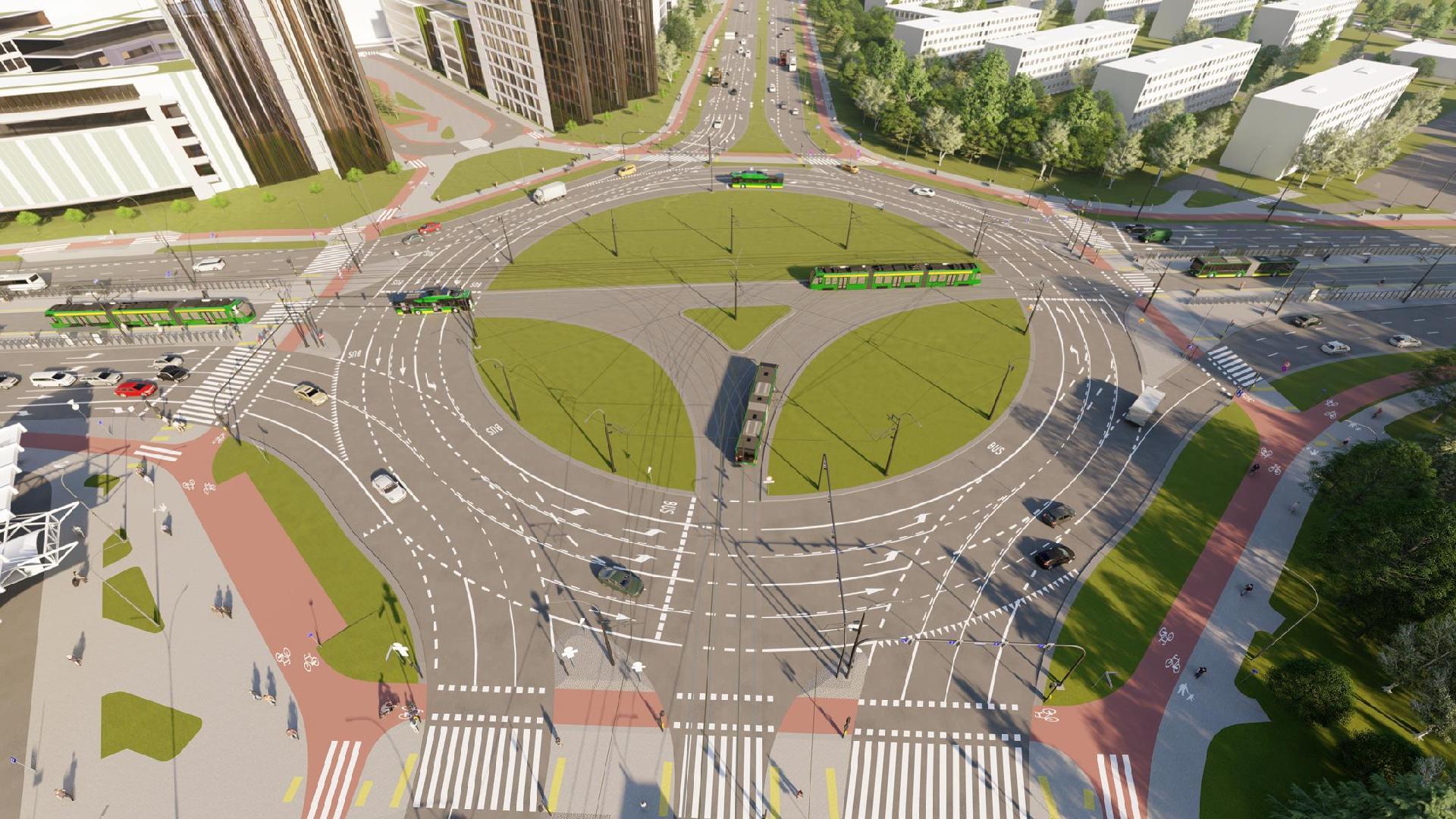 Przebudowa Ronda Rataje - grafika artykułu