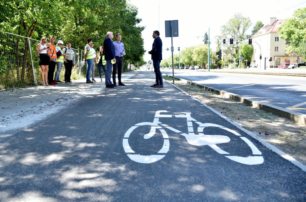 Nowe drogi rowerowe łączące centrum z Grunwaldem i Wildą (foto: PIM) - grafika artykułu