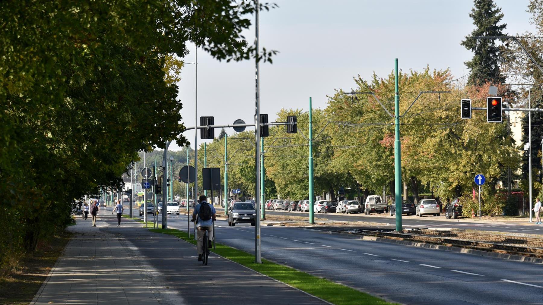 Droga rowerowa wzdłuż ul. Grunwaldzkiej gotowa - grafika artykułu