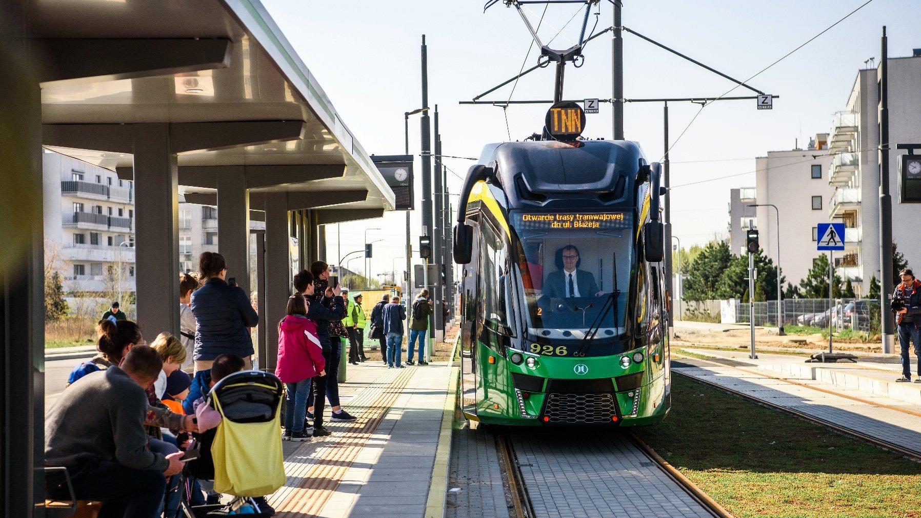 W sobotę, 23 kwietnia, uruchomiona została cała trasa tramwajowa na Naramowice - grafika artykułu