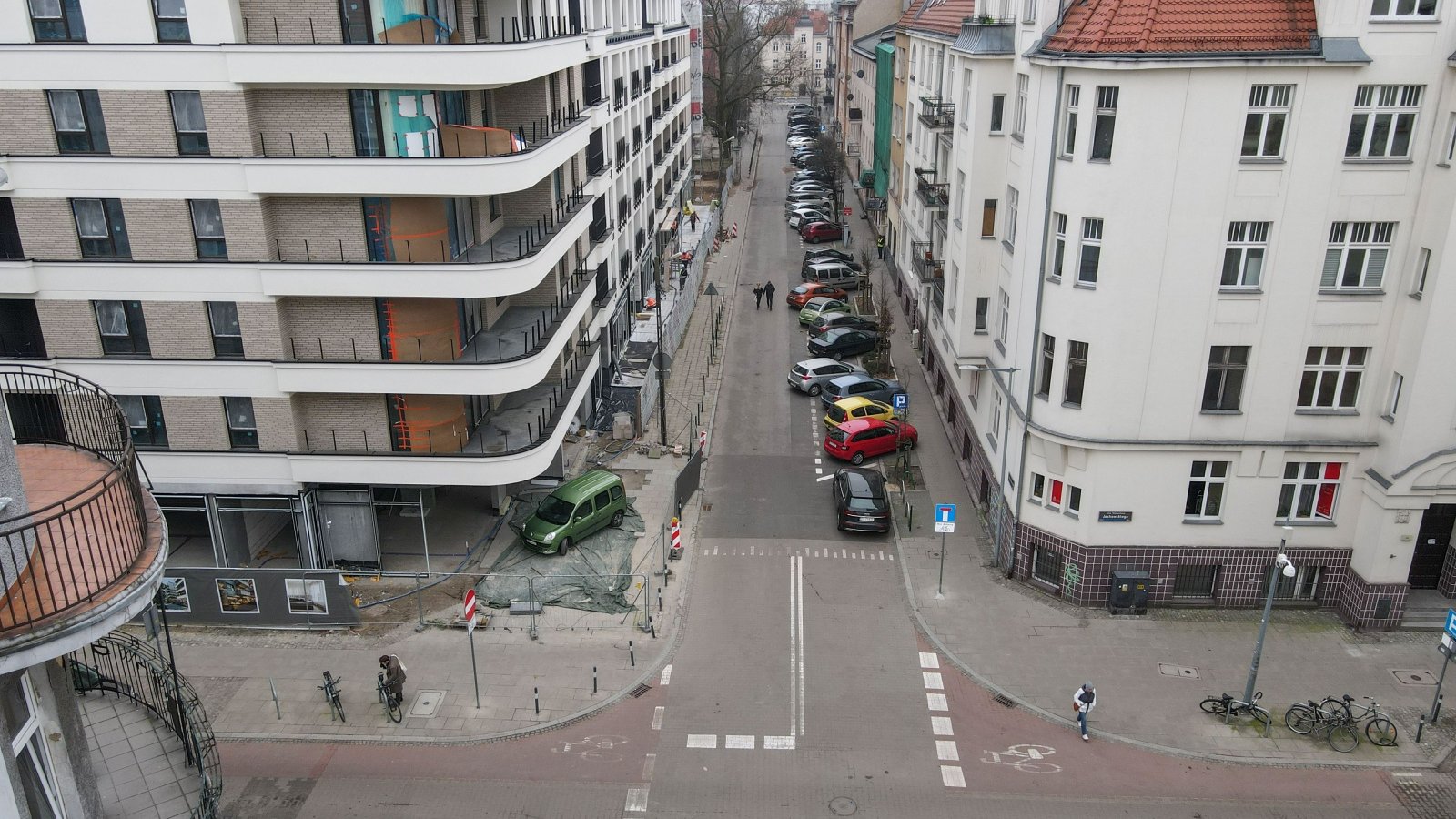 Ulica Wawrzyniaka przed przebudową