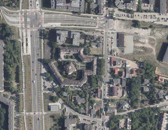 Ortofotomapa Naramowic