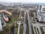 Półmetek prac i zmiany na wiadukcie nad ul. Wagrowską