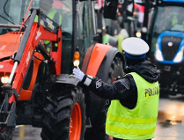 Protest rolników - utrudnienia komunikacyjne w Poznaniu