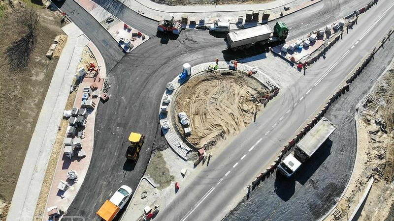 Trwają prace na ul. Gdyńskiej (foto: PIM)