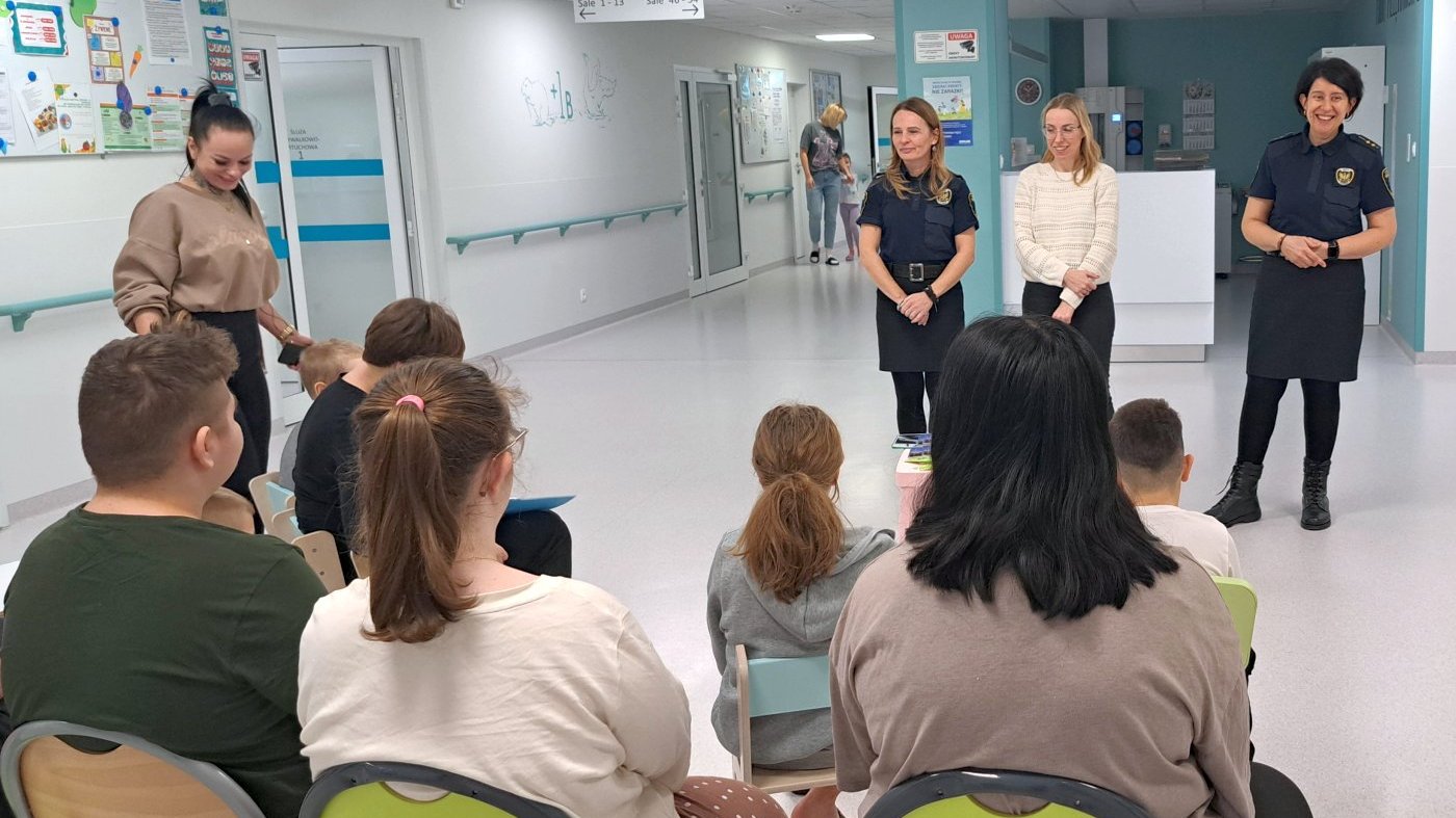 gościnie informują o zasadach osobistego bezpieczeństwa