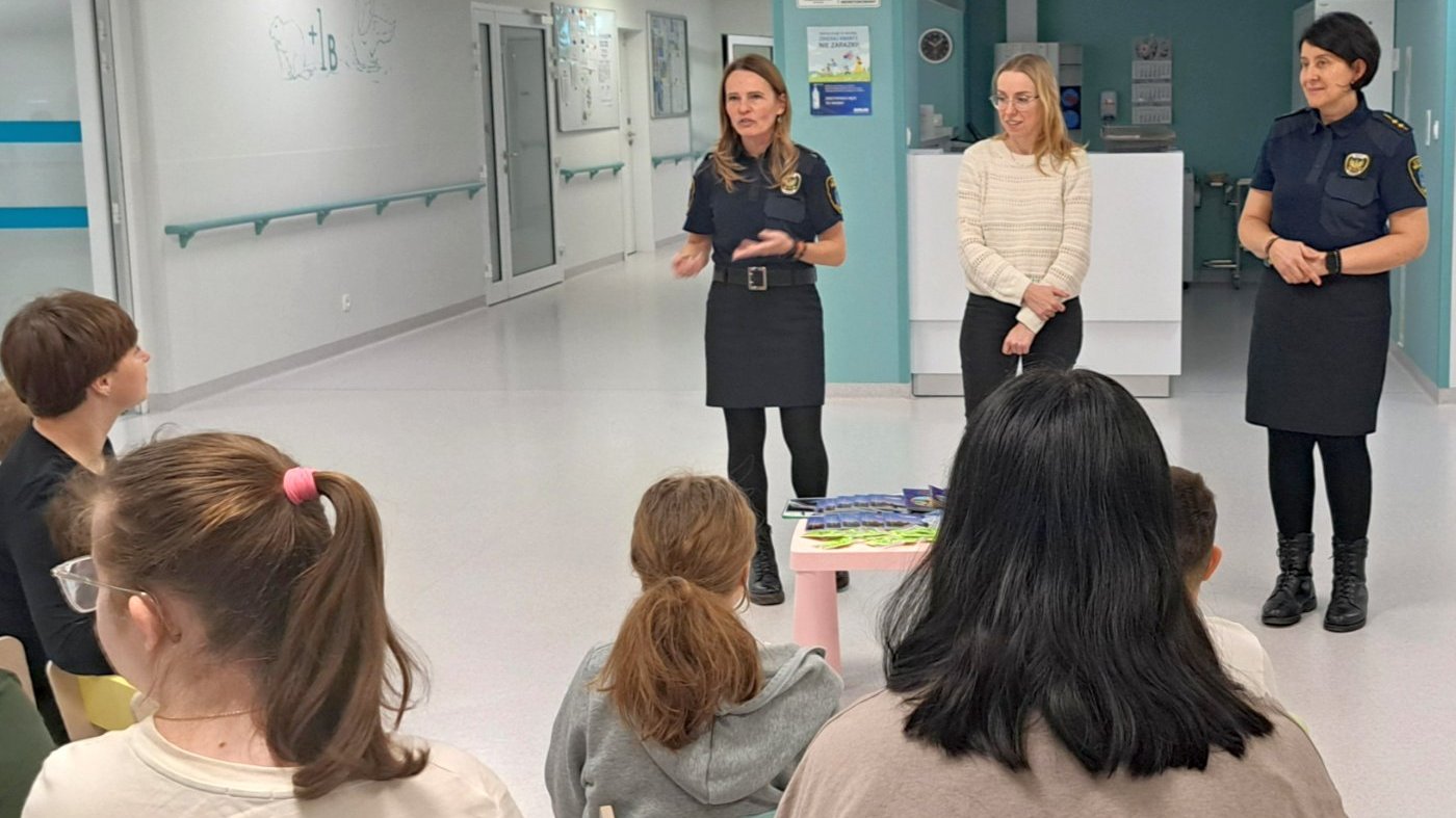 gościnie informują o zasadach osobistego bezpieczeństwa