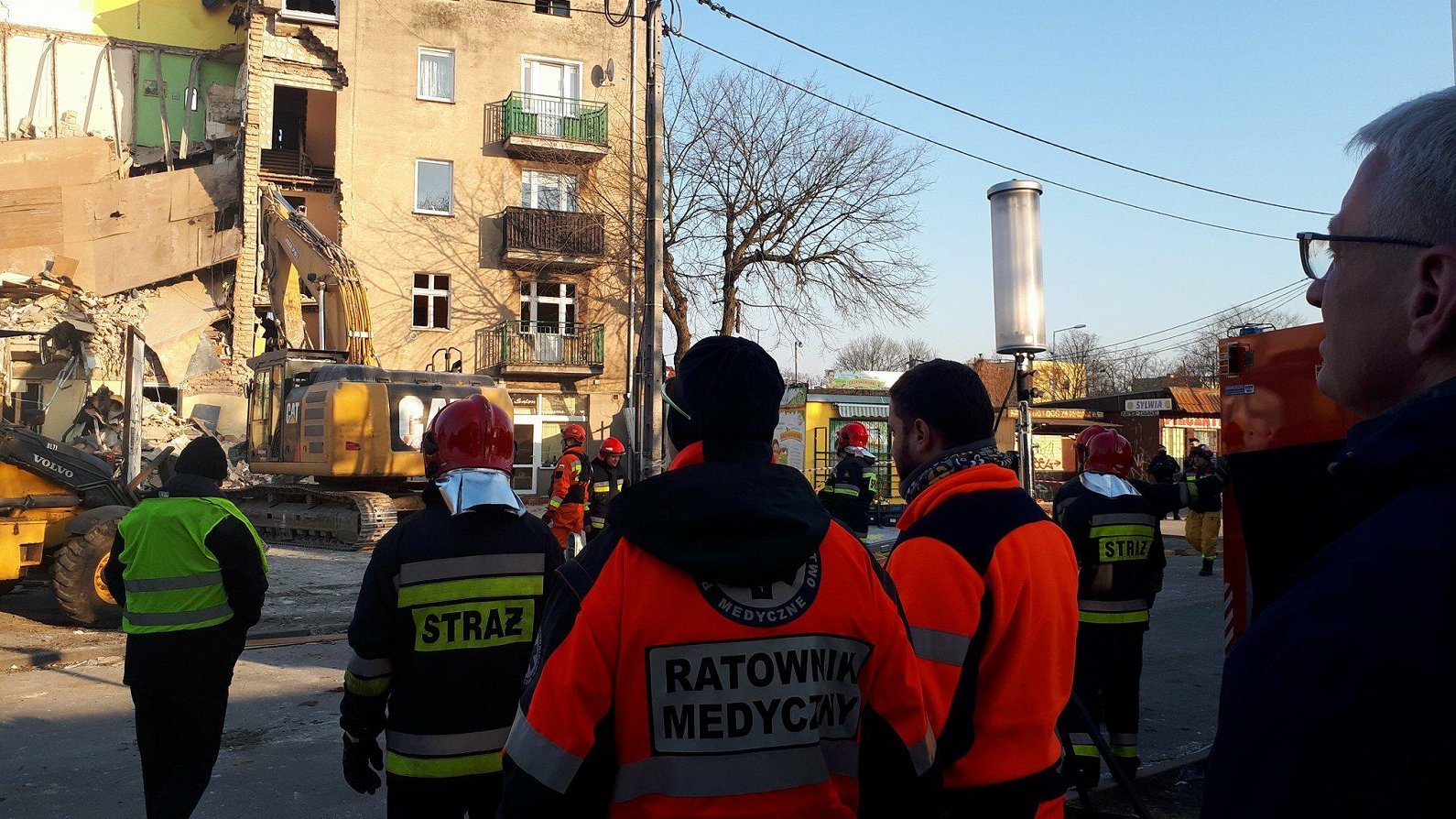 Wybuch w kamienicy na Dębcu